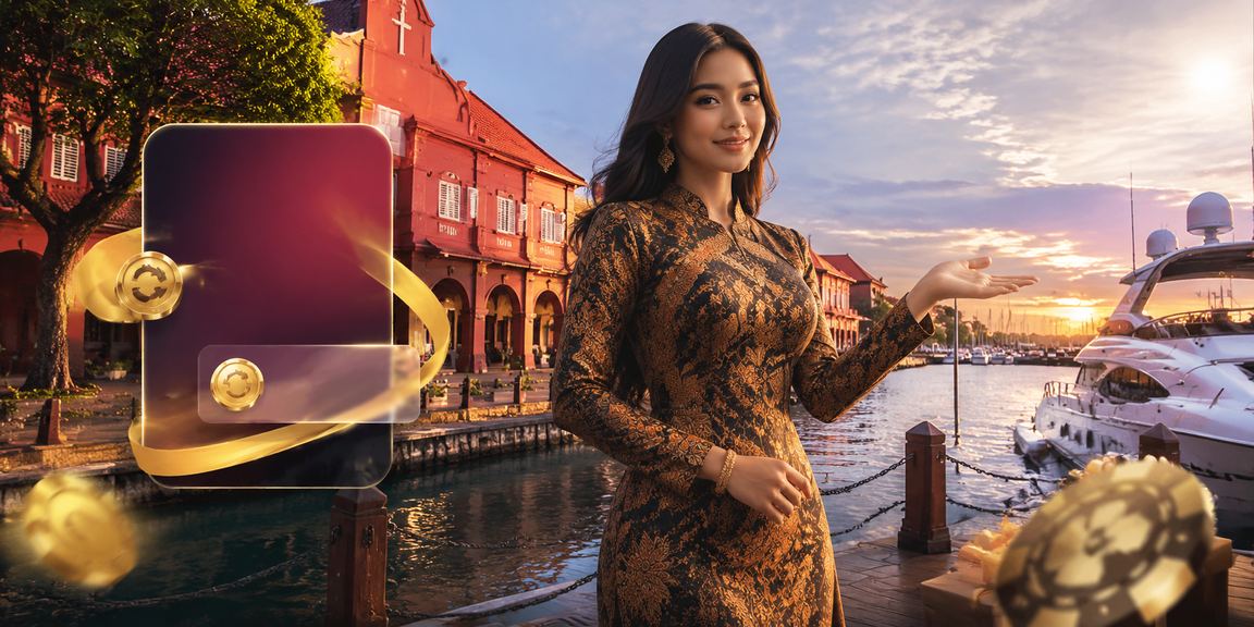 Pemain c210 di Melaka menerima rebat dan bonus melalui program VIP berlatar belakang batik